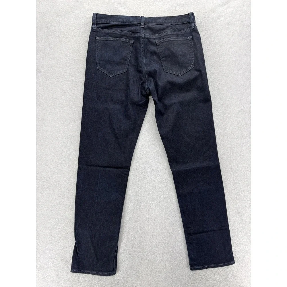 Banana Republic Traveler Slim Jeans Mens 33x32 Blue Dark Wash Stretch Denim Pant